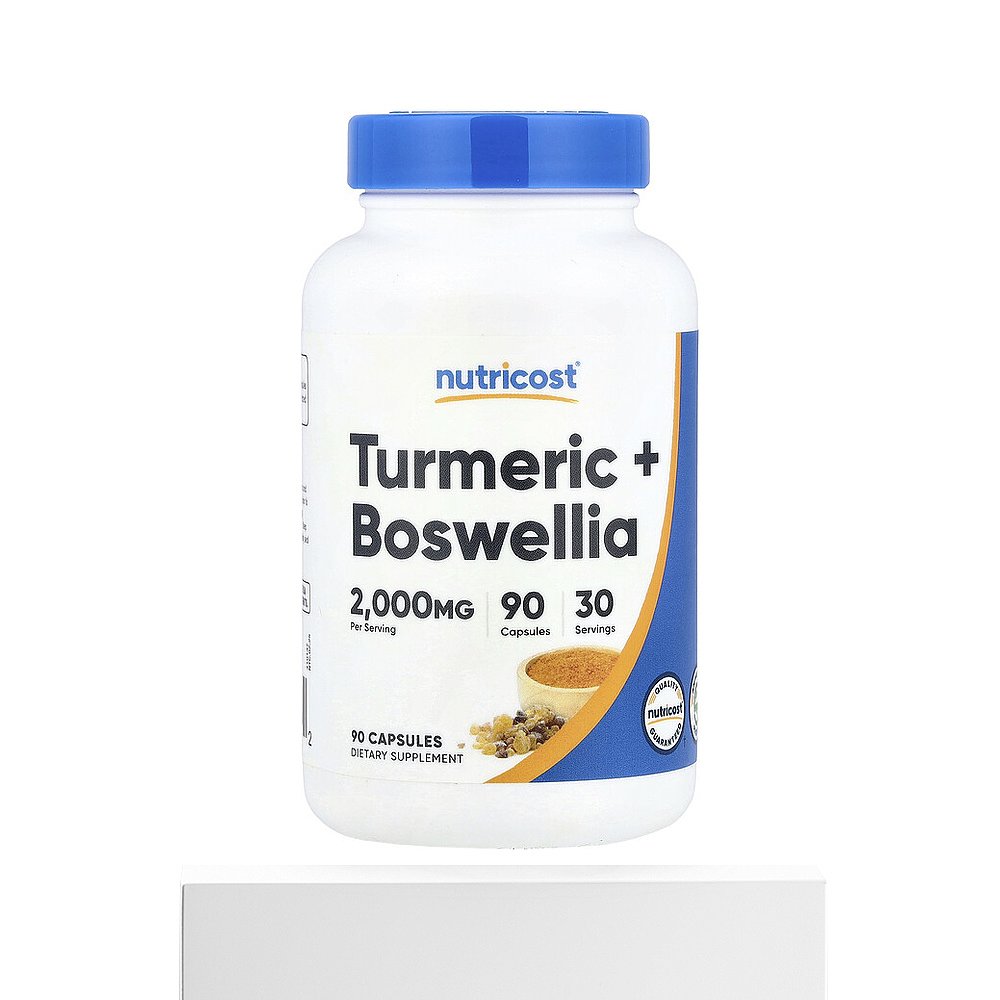 香港直邮Nutricost,Turmeric + Boswellia, 90 Capsules胶囊 - 图3