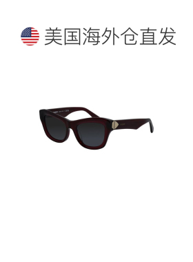 自营Burberry Women's BE4442U 51mm Sunglasses - red 美国奥莱