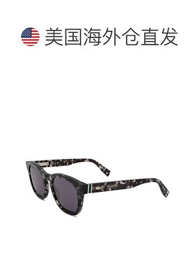 自营 Lacoste男女款49毫米哈瓦那太阳镜-哈瓦那 美国奥莱直发