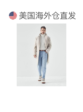 自营Brunello Cucinelli Silk Men's Coat - gray 美国奥莱直发