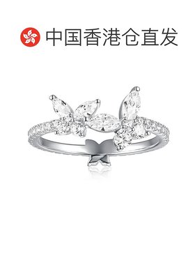 【自营】【情人节】APMMonaco蝴蝶戒指女生925银气质设计感情人