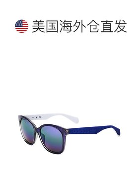 自营 adidas阿迪达斯女式57毫米淡紫色太阳镜-淡紫色 美国奥莱直