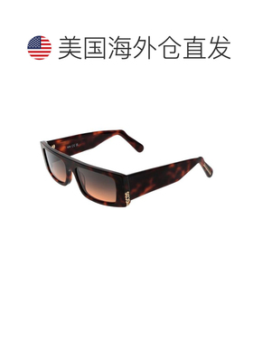 自营GCDS Acetate Sunglasses - brown 美国奥莱直发