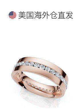 自营 pompeii31.10Ct Diamond Eternity Men's Wedding Ring Poli