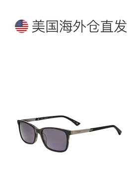 自营 Hackett男士54毫米灰色太阳镜-黑色 美国奥莱直发