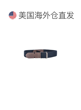 自营tod's蓝色帆布gleca皮带-蓝色 美国奥莱直发