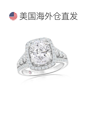 自营Suzy Levian White Sterling Silver White Cubic Zirconia E
