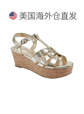 自营Men's Bandolino Kayden 3 Sandals  Platino Platform Wedge