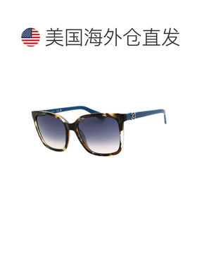 自营guessGU7865 92B蓝色/烟渐变-蓝色 美国奥莱直发