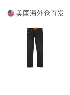 自营Heron Preston Cotton Slim Fit Men's Jeans - black 美国奥