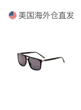 自营Chopard Men's 59mm Black Sunglasses - black 美国奥莱直发