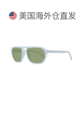 自营Serengeti Men 男士太阳镜 - 白色 美国奥莱直发