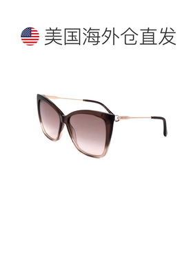 自营Jimmy Choo女士58mm太阳镜SEBA-S-0MY-58棕色米色渐变 美国奥