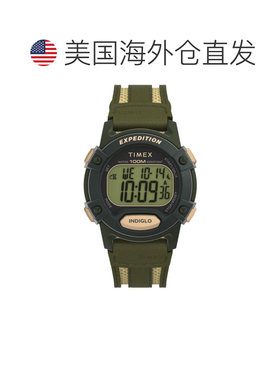自营Timex Men's Expedition Green Dial Watch - green 美国奥莱