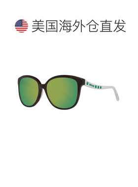 自营Just Cavalli Plastic Women's Sunglasses - brown 美国奥莱