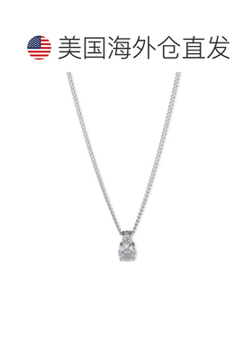 1h可退 【美国直邮】Givenchy|玫瑰金和丝绸水晶吊坠项链纪梵希