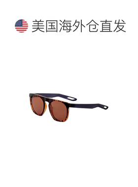 自营Nike Unisex 52 mm Brown Sunglasses - tortoise 美国奥莱直
