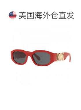 自营versaceVE4361 GB1/85 Solid Black/Yellow - red 美国奥莱直