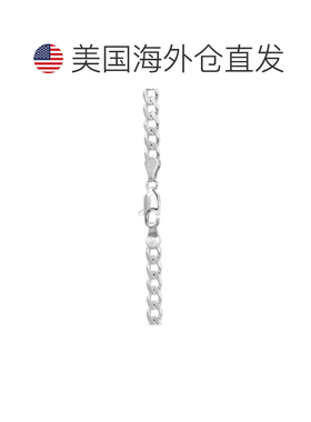 美国直邮Macy's 项链 通用纯银银项链爆款银色链子