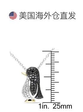 美国直邮julianna b 女士 项链钻石吊坠