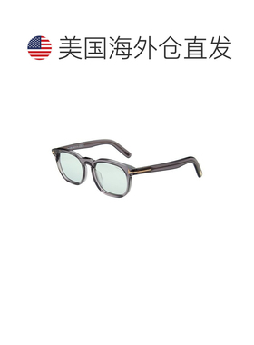 自营Tom Ford男士FT1122 52mm太阳镜-灰色 美国奥莱直发