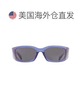 自营Prada深灰色男士太阳镜PR A19S 15R5S0 60 - multi 美国奥莱