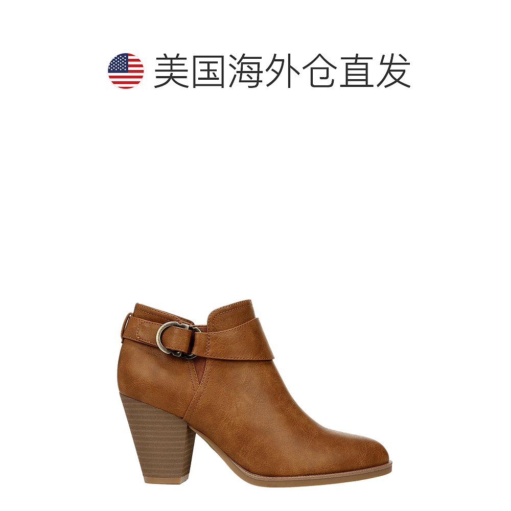 自营Dr. Scholl's Kickstart Ankle Boot Brown  I7070S1200 Wome - 图1