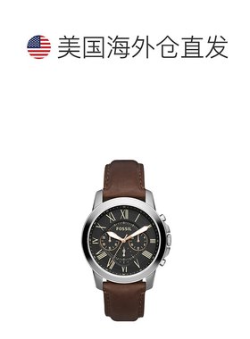 自营Fossil Men's Grant Chronograph, Stainless Steel Watch -