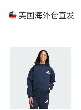 自营Men's adidas Z.N.E. Full-Zip Hooded Track Jacket - auror