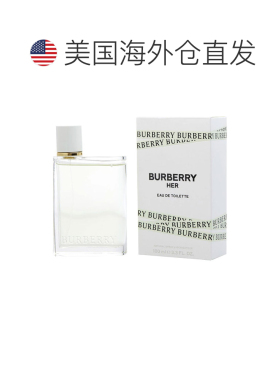 美国直邮W BURBERRY HER 3.4OZ EDT SPRAY博柏利 花与她果漾正品