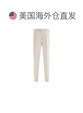 自营Brunello Cucinelli Cotton Casual Men's Pants - beige 美