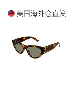 自营saint laurentSL M94 RIM 001 Havana/Gold/Dark Green - hav