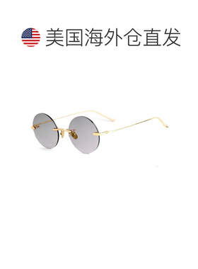 自营Belstaff Titanium Women's Sunglasses - gold 美国奥莱直发
