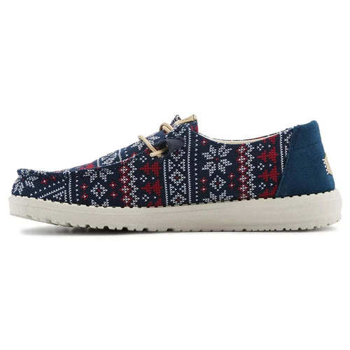 自营Hey Dude Wendy Winter Sweater 43536-4HQ Womens Navy Mult - 图2