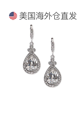 【美国直邮】Givenchy|密钉和彩石吊式耳环 【付后1h可退】