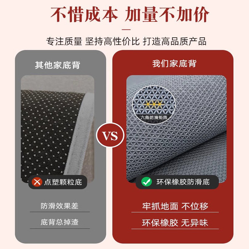 红色喜庆入户门地垫家用玄关高级感进门门垫可裁剪脚垫子耐脏地毯,淘宝优惠券,粉丝福利购,淘宝优惠卷