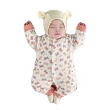 Детское хлопковое боди подходит для мужчин и женщин для девочек, летний тонкий лонгслив, пижама