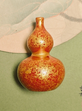 微缩迷你小花瓶丨仿景德镇陶瓷树脂古风绒花发簪手工diy配件造景