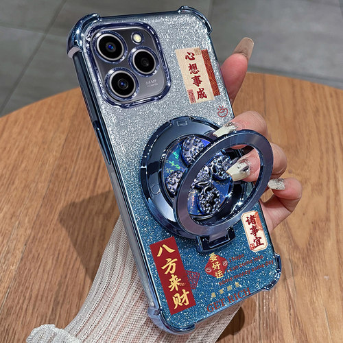 适用华为荣耀60se手机壳honor60e保护硅胶套GIA一AN00带镜头膜全包气囊防摔es透明曲面屏支架男女新款高级感 - 图2