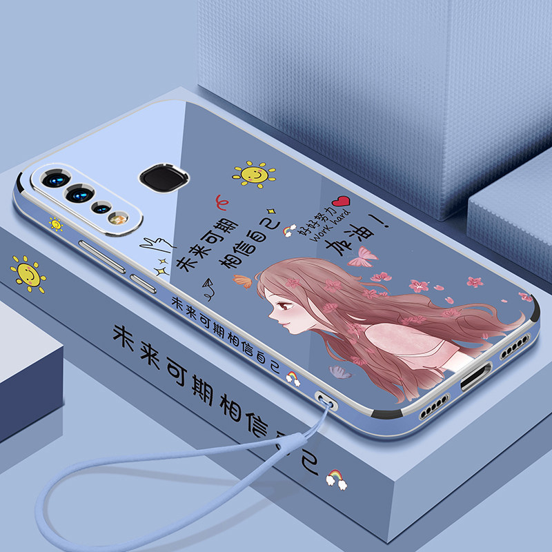 适用vivoz5手机壳vivo保护z5i硅胶套z5镜头全包防摔V1921A直边软壳1941外壳vovoz网红viviz女潮voviz超薄2021