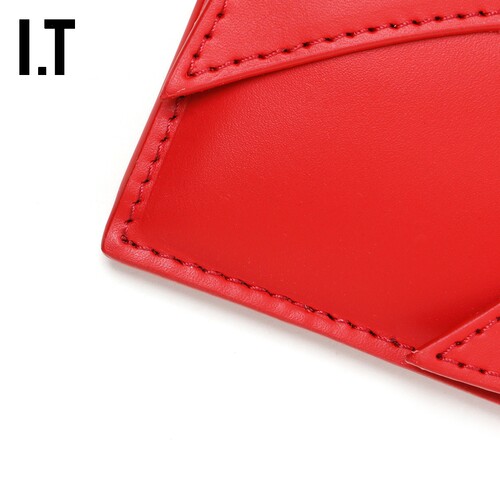 IT CDG COMME des GARCONS Wallet女款拉链零钱包时尚质感卡包 - 图3