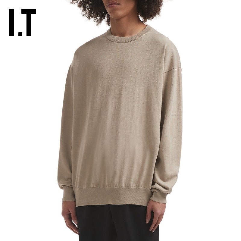 IT SOPH. SOPHNET.男装圆领针织衫新款基础款纯色薄毛衣S24062MM - 图2