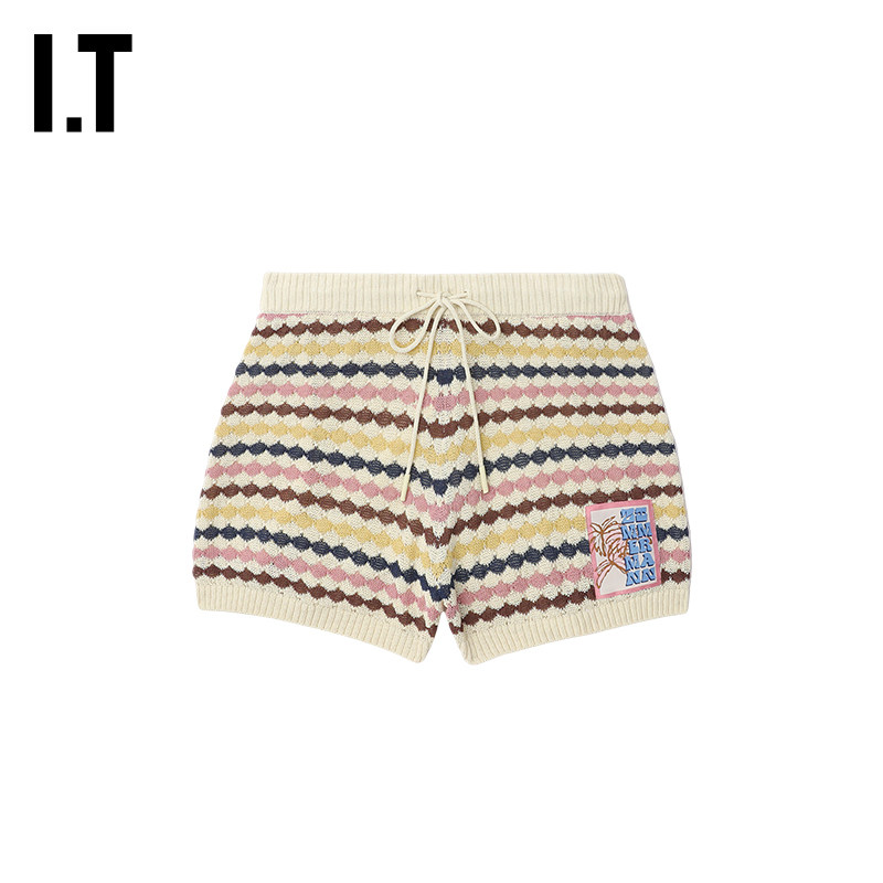 IT ZIMMERMANN女装针织短裤新款时尚度假风编织休闲裤1877ARXQ,淘宝优惠券,粉丝福利购,淘宝优惠卷