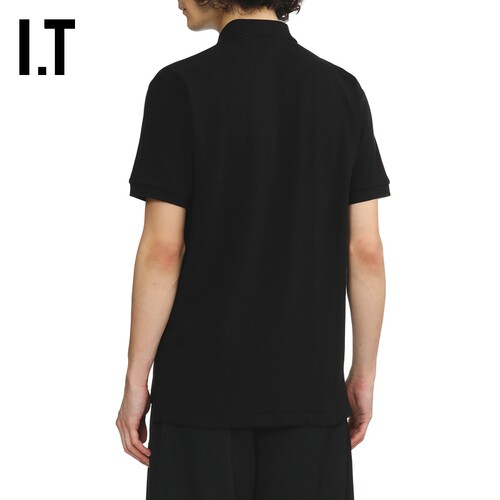 IT CDG PLAY COMME des GARCONS川久保玲情侣款纯色短袖polo衫 - 图3