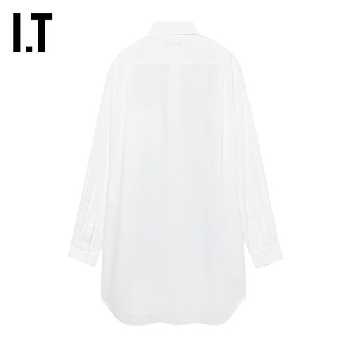 IT CDG COMME des GARCONS HOMME PLUS男装中长款衬衫立体缀饰 - 图0