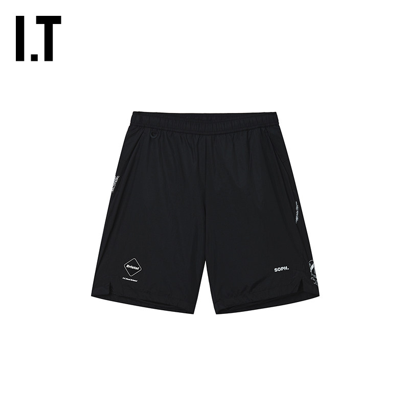 IT F.C.REAL BRISTOL男装松紧腰短裤新款酷感运动风休闲裤252140M,淘宝优惠券,粉丝福利购,淘宝优惠卷