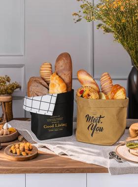 样板房间仿真面包模型厨房装饰假面包组合套装厨房橱柜装饰品摆件