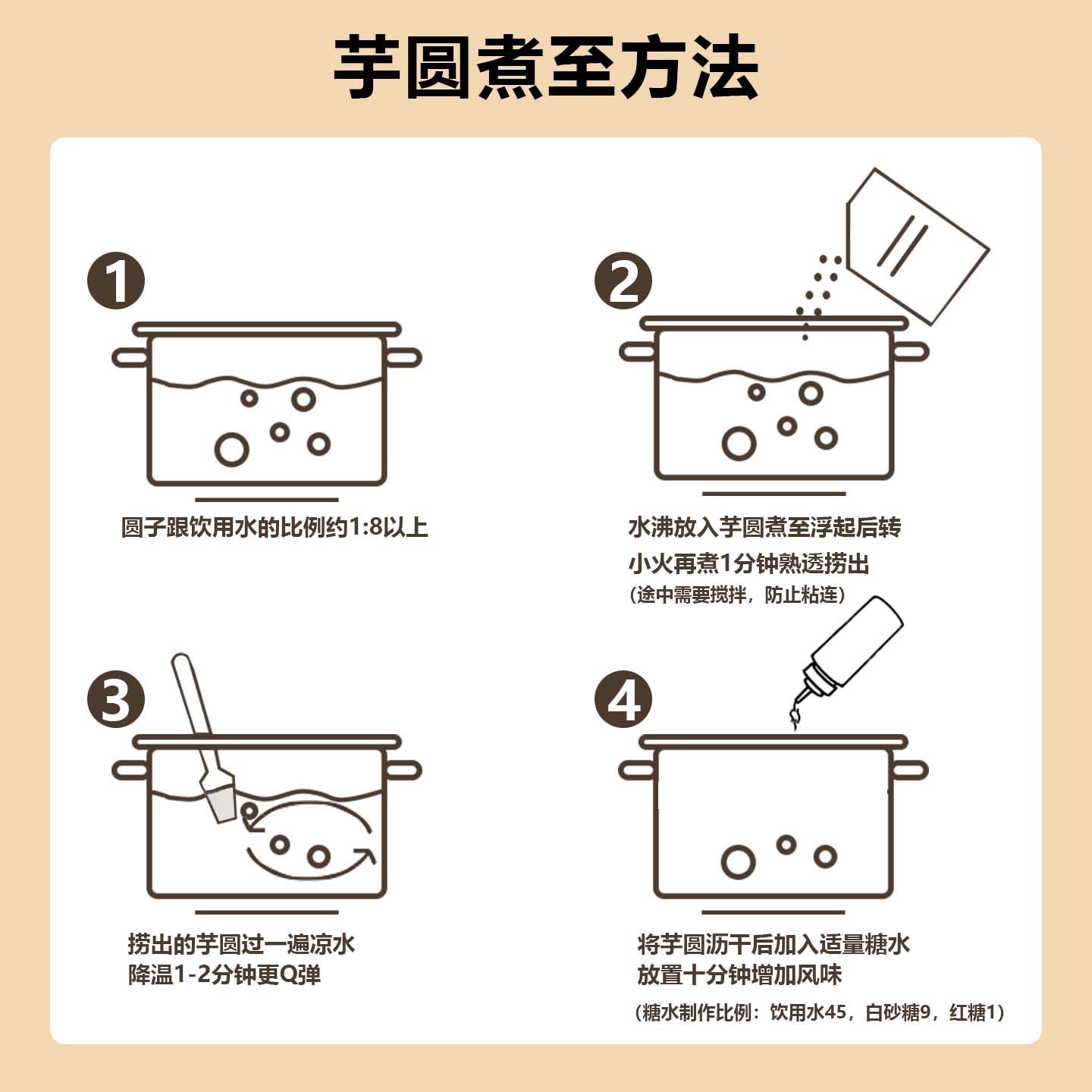 小香芋圆子芋头波波小丸子迷你汤圆单色珍珠奶茶专用配料商用喜茶,淘宝优惠券,粉丝福利购,淘宝优惠卷