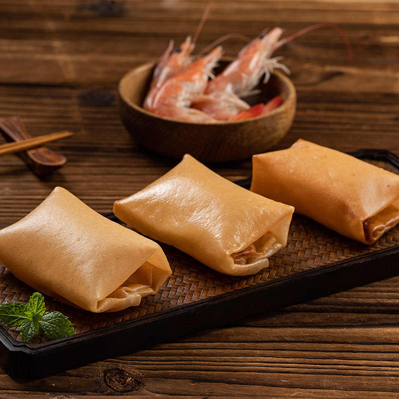 手工广式点心虾仁春卷广东早茶面点鲜虾卷地三鲜卷油炸半成品小吃,淘宝优惠券,粉丝福利购,淘宝优惠卷