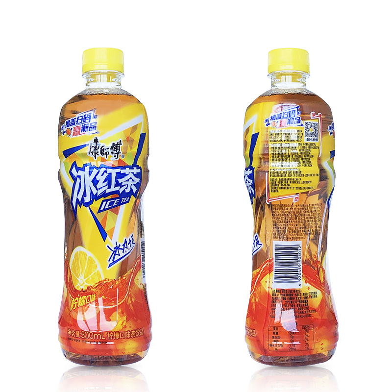 康师傅冰红茶绿茶茉莉味果味茶饮料500ml*15瓶整箱多省包邮 - 图1